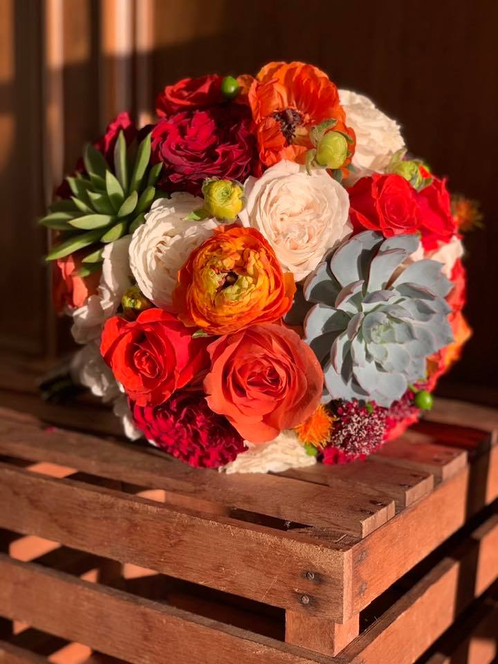 Orange Glow Bouquet