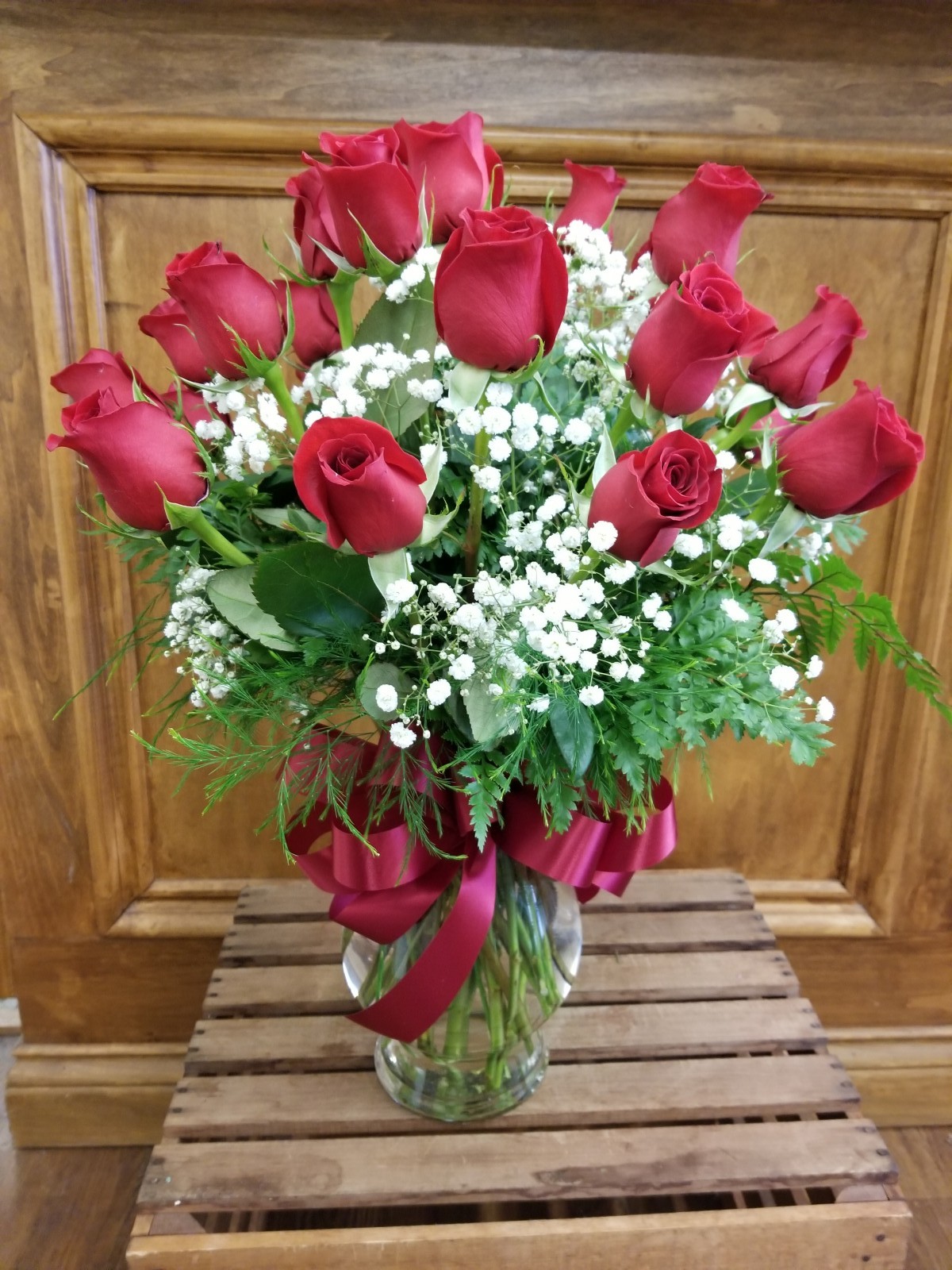 2 Dozen Long Stem Roses