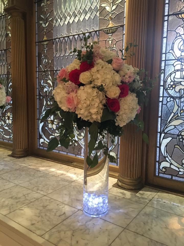 Tall Elegant Ceremony Flowers