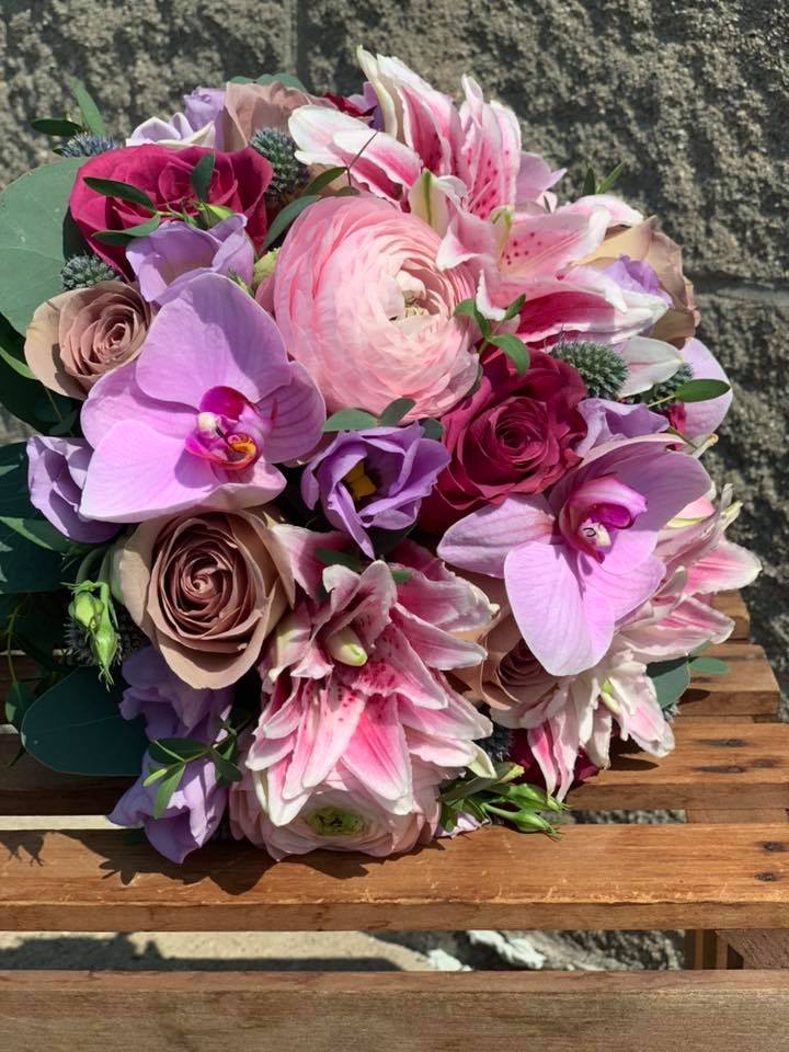 Phalaenopis & Faith Bouquet