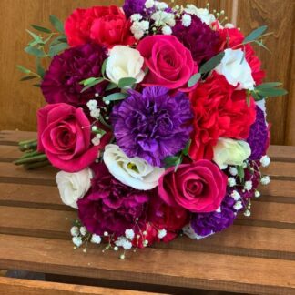 Hot Pink & Purple Bouquet