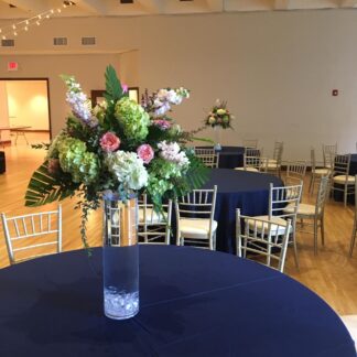 Tall Romantic Garden Centerpiece