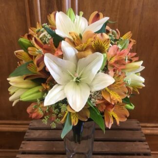 Lots of lilies bouquet