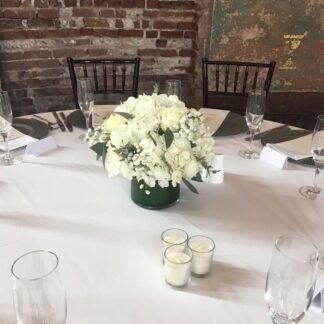 White Romance Centerpiece