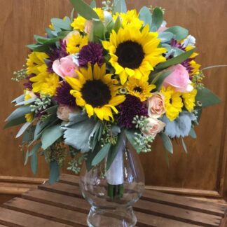 Sunflower Wedding Bouquet