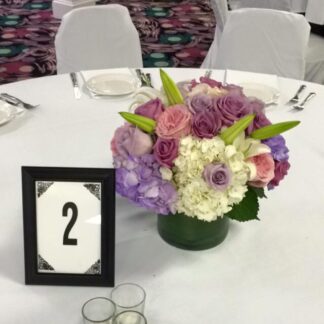 Shades Of Purple Centerpiece