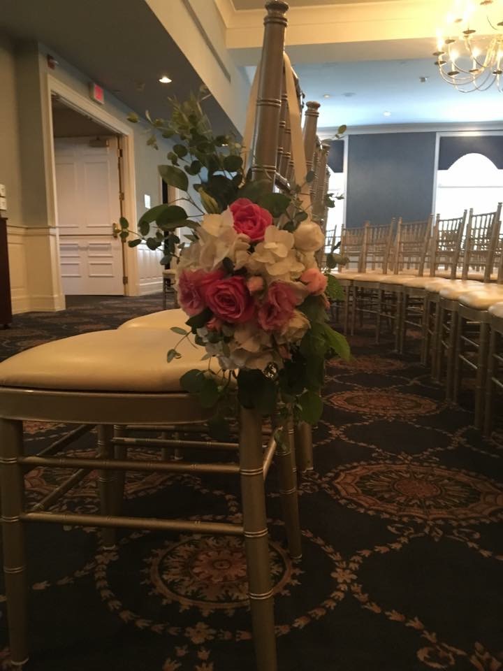Elegant Aisle Flowers