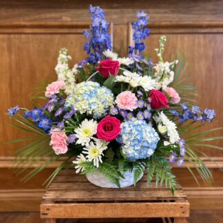 Pastel Sympathy Basket